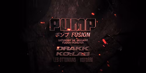 Pump x Drakk x K\u00f8:lab Fusion M\u00fcnster