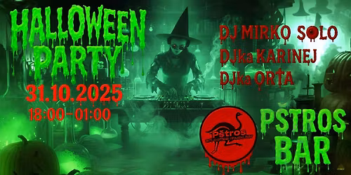 HALLOWEEN\ud83e\udd21P\u00c1RTY\ud83e\udd21P\u0160TROS
