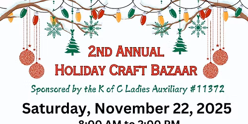 2025 Holiday Craft Bazaar