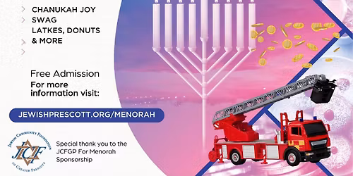 Menorah Lighting at Prescott Valley