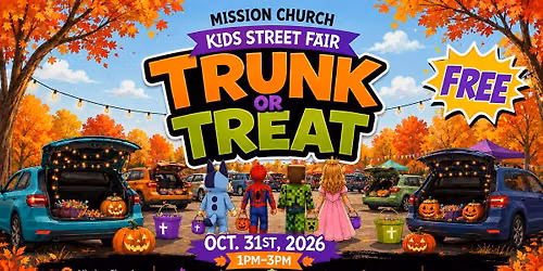 Kids Street Fair (Trunk or Treat)