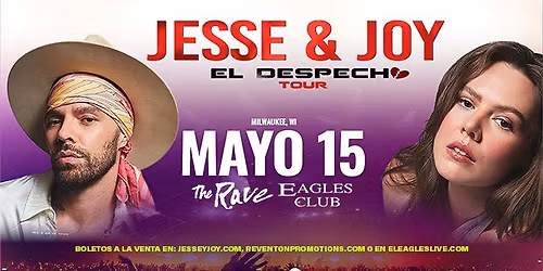 Jesse & Joy: El Despech Tour