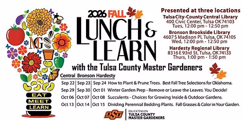Lunch & Learn - Choices for Growing Inside and Outdoor Gardens