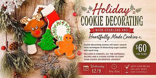 12\/9 Holiday Cookie Decorating Class