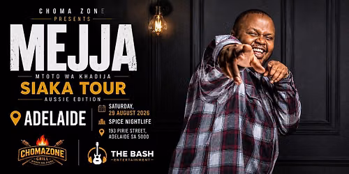 Mejja Siaka Tour - ADELIDE