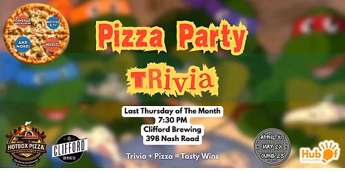 Pizza Party Trivia at Clifford Brewing Company