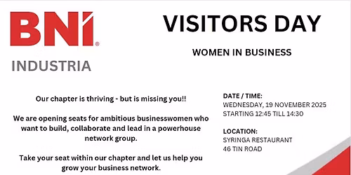 Women in Business Visitors Day