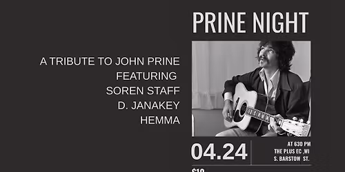 Prine Night: A Tribute to John Prine, Live at The Plus