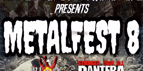 METAL FEST 8!!! | Metal Q-Town Throw Down Style | Mosh Pits, Original and Tribute Bands Party