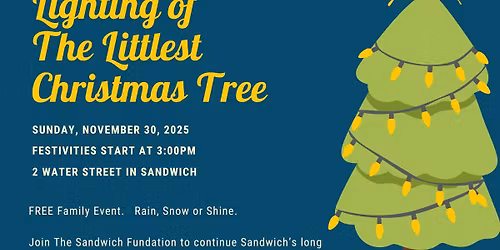 Lighting of the Littlest Christmas Tree