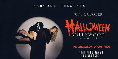 BOLLYWOOD HALLOWEEN  PARTY AT BARCODE