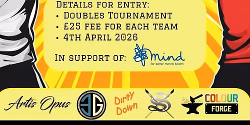 Boris's 40k doubles charity event!