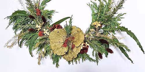 Holiday Wreath Workshop with Mossy Roots