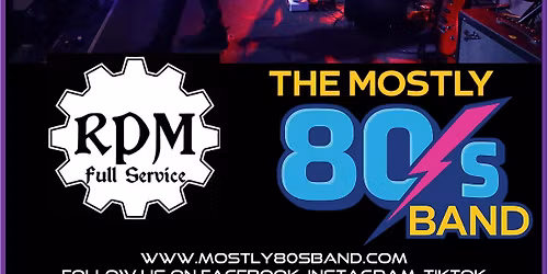 LIVE 80\u2019s MUSIC on the Newnan Square @ RPM Full Service!!!