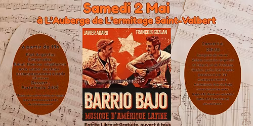 Barrio Bajo en Concert \u00e0 L'Ermitage St-VAlbert