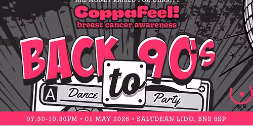 90's Disco Night for Coppafeel with DJ Atomix