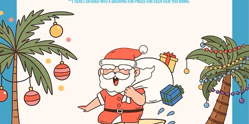 BEACH BASH: Christmas in July with SANTA!