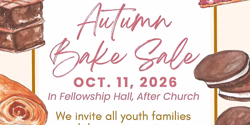 Immanuel Youth Autumn Bake Sale