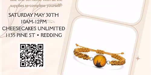 Creative Workshop: Floral Bracelet Making & Macram\u00e9