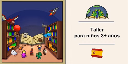 Taller gratuito en espa\u00f1ol para ni\u00f1os (3 a\u00f1os +)