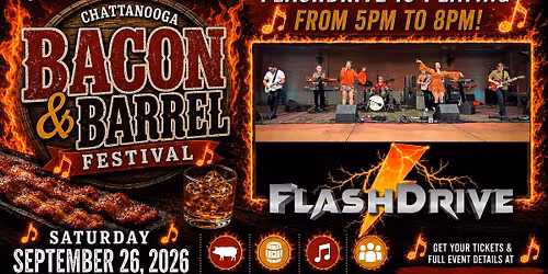 FlashDrive at the Chattanooga Bacon & Barrel Festival
