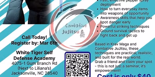 Women\u2019s Self Defense Seminar