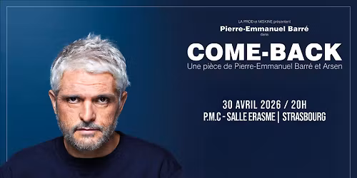 COMPLET I 30.04.2026 I PIERRE-EMMANUEL BARR\u00c9 - P.M.C (ERASME) I STRASBOURG