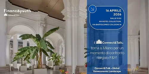 Connect&Talk \u2013 Global Geoeconomic Landscape