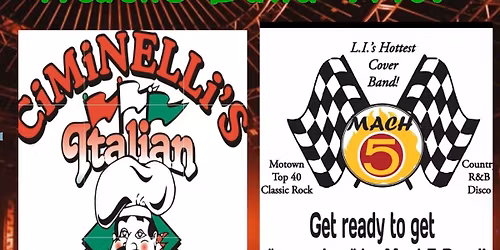 Mach5 Band Trio returns to Ciminelli's Restaurant!