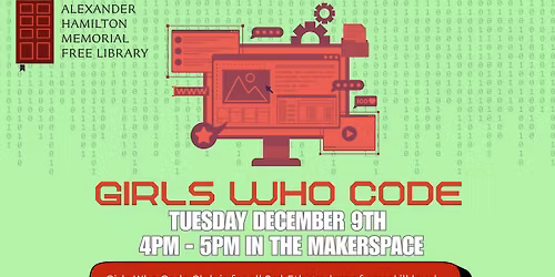 Girls Who Code - Grades 3rd-5th