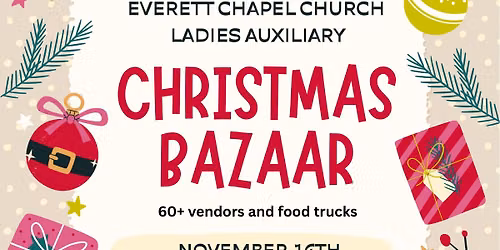 Ladies auxiliary Christmas Bazaar