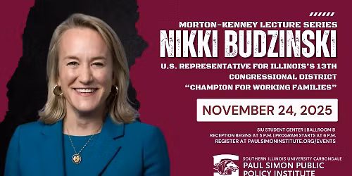 Morton-Kenney Lecture Series - Congresswoman Nikki Budzinski
