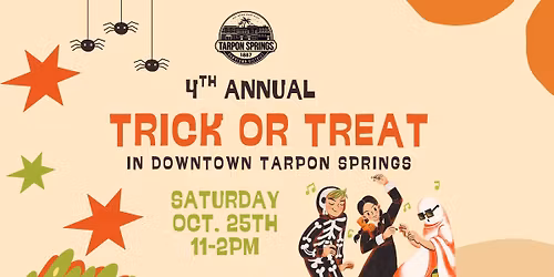 Trick or Treat in Downtown Tarpon Springs