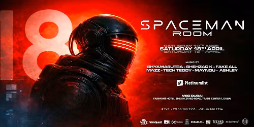 Spaceman Room \u2013 Techno Night in Dubai