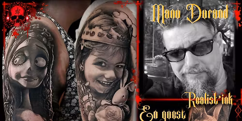 Guest avec Manu Durand de realist\u2019ink tattoo