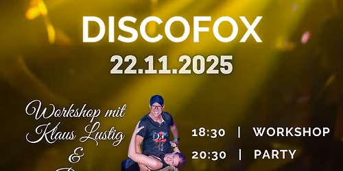 Discofox Workshop + Party