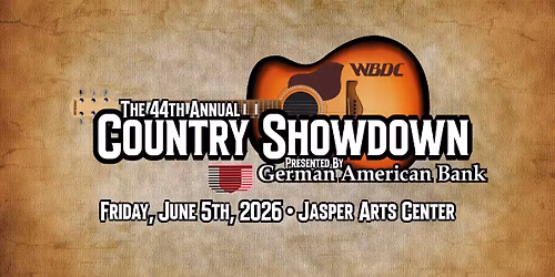 44th Annual WBDC Country Showdown presented by German American Bank