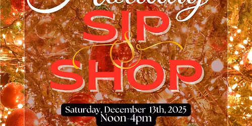 Holiday Sip & Shop at Gold Nugget!