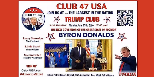 Club 47 USA June 15, 2026 Meeting