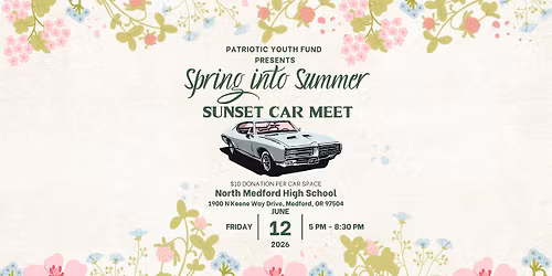 Spring into Summer: Sunset Car Meet