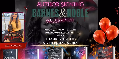 Meet the Author: A.L. Hampton - Signing Copies of Her Dark Paranormal Romantasy Series