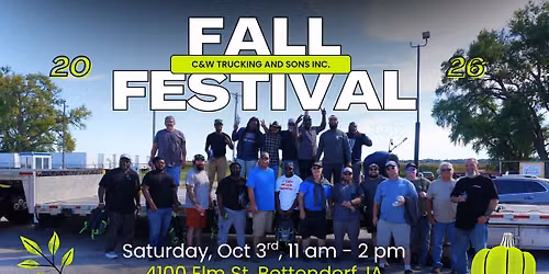 C&W Trucking 5th Annual Fall Festival