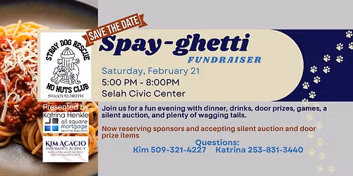 Spay-ghetti Fundraiser