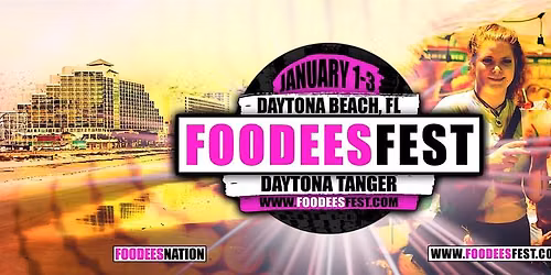 FOODEESFEST Daytona Beach, Florida (40+ food trucks and craft vendors!)