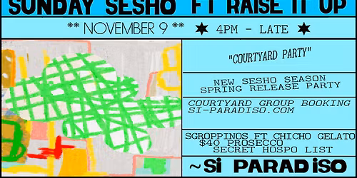 SUNDAY SESHO feat RAISE IT UP