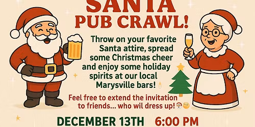 Santa Pub Crawl