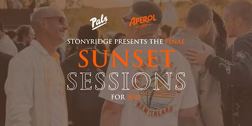 FINAL Stonyridge Sunset Sessions for 2025! 