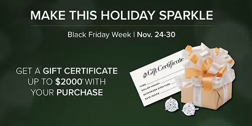 Black Friday Week-Long Special Event - ALL STORES