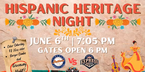Hispanic Heritage Night Presented by Andres Ordaz State Farm w\/ Giveaway vs. AE Express