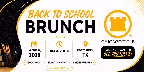Realtor's Back To School (BTS) Brunch Networking Event